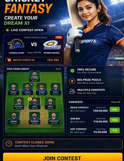 Matka (matka app) fantasy cricket & matchday visual 3